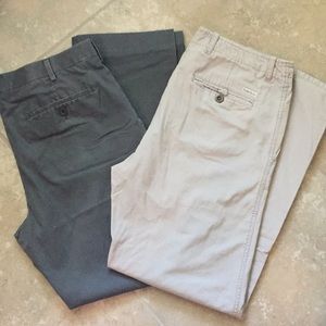 2 pair men’s pants